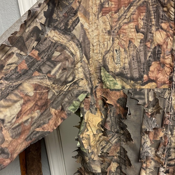 Woodland Camouflage Men's ghille suit Jacket - Picture 3 of 7